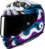 HJC RPHA 12N Kraken Motorcycle Helmet - MC28 Large with PIM EVO Shell and Advanced Ventilation