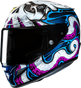 HJC RPHA 12N Kraken Motorcycle Helmet - MC28 Large with PIM EVO Shell and Advanced Ventilation