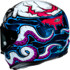 HJC RPHA 12N Kraken Motorcycle Helmet - MC28 Large with PIM EVO Shell and Advanced Ventilation