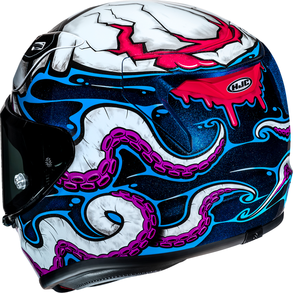 HJC RPHA 12N Kraken Motorcycle Helmet - MC28 Large with PIM EVO Shell and Advanced Ventilation