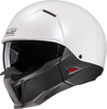 HJC i20 Helmet - Solid White, Medium - Lightweight Polycarbonate Composite Shell, Advanced Fit & Comfort