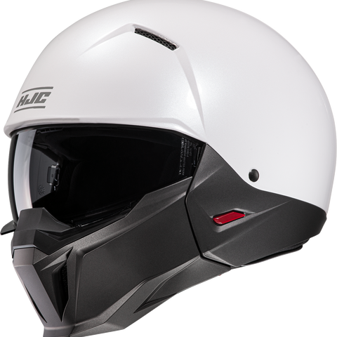 HJC i20 Helmet - Solid White, Medium - Lightweight Polycarbonate Composite Shell, Advanced Fit & Comfort