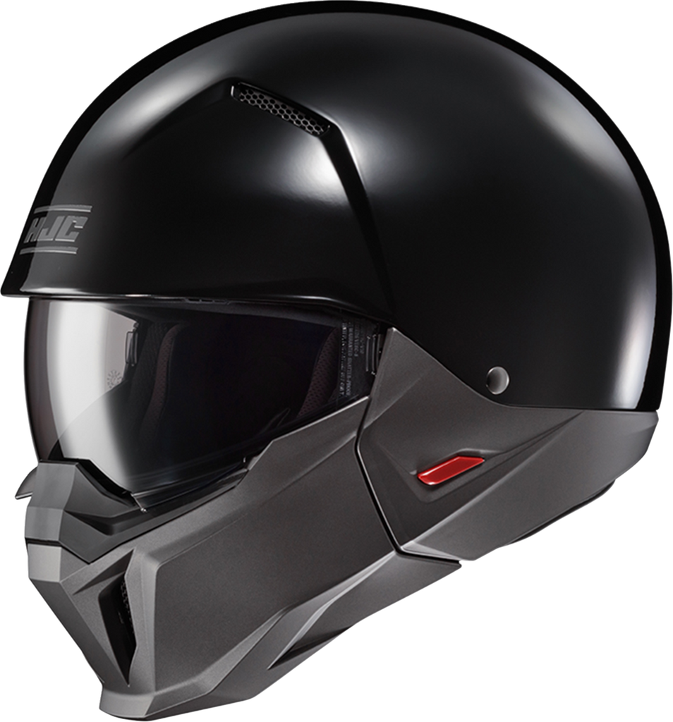 HJC i20 Helmet Solid Black Large by HJC Part 360363 – Lightweight Polycarbonate Motorcycle Helmet with Advanced Features