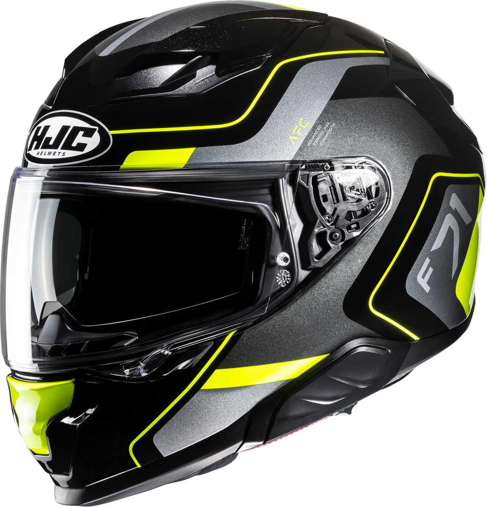 HJC F71 Arcan Motorcycle Helmet with Smart Bluetooth System and Advanced Safety Features