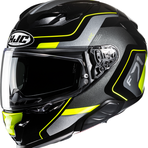 HJC F71 Arcan Motorcycle Helmet with Smart Bluetooth System and Advanced Safety Features