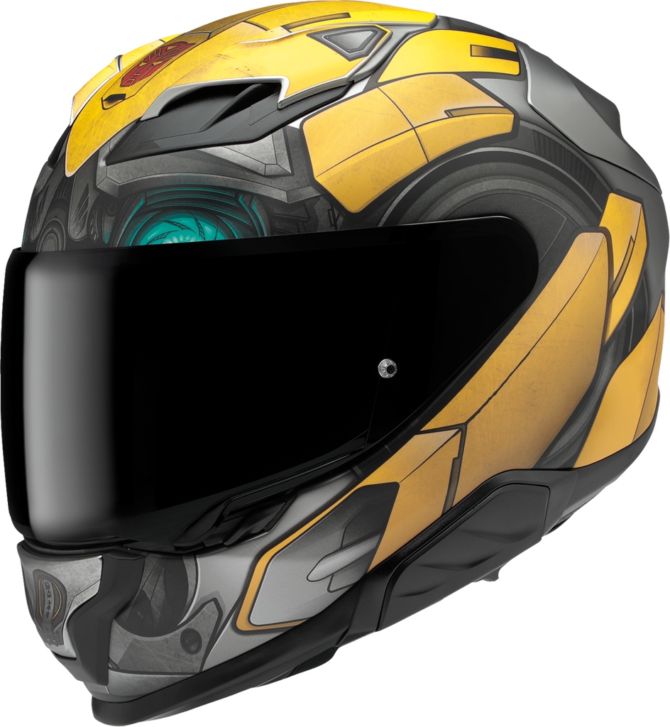 HJC F71 Bumblebee Motorcycle Helmet with Smart Bluetooth System - Small (Part 464803)