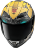 HJC F71 Bumblebee Motorcycle Helmet with Smart Bluetooth System - Small (Part 464803)
