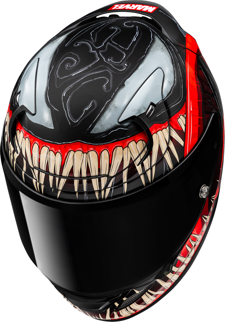 HJC RPHA 12N Venom 3 Motorcycle Helmet - PIM EVO Construction, Aerodynamic Design, and Advanced Safety Features