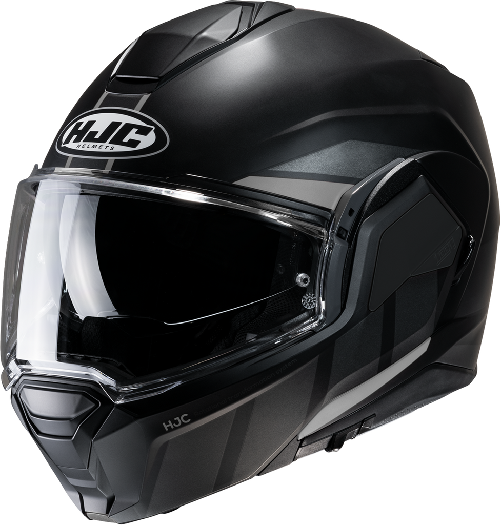 HJC i100 Beis Modular Helmet with Bluetooth and Sun Visor – Model 376190, Medium