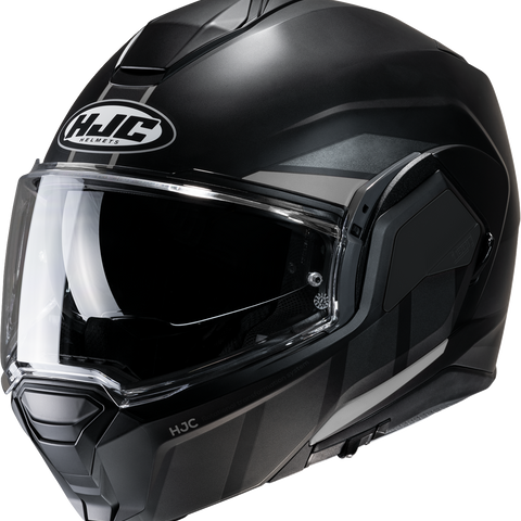 HJC i100 Beis Modular Helmet with Bluetooth and Sun Visor – Model 376190, Medium