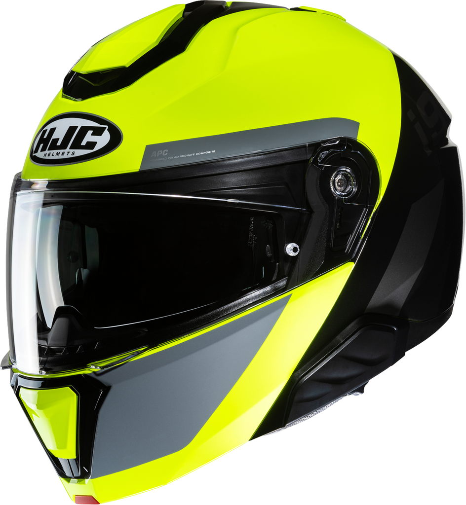 HJC i91 Modular Helmet Bina MC3H Large – Lightweight, Aerodynamic, and Bluetooth Compatible