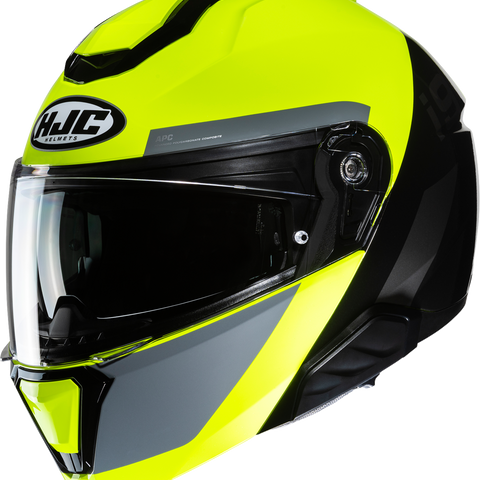 HJC i91 Modular Helmet Bina MC3H Large – Lightweight, Aerodynamic, and Bluetooth Compatible