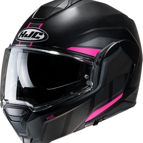 HJC i100 Modular Helmet Beis MC8SF XS - Lightweight, Bluetooth, and Full-Feature Protection