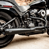 S&S Cycle 2-into-1 Exhaust System, Black - 550-0789