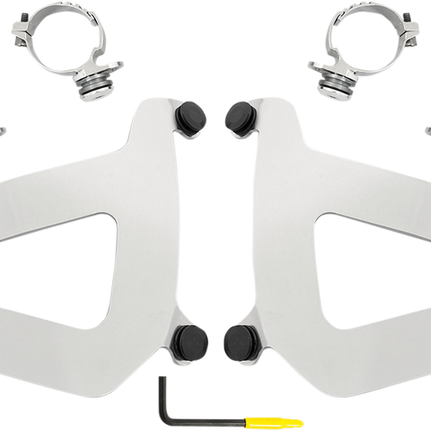 MEMPHIS SHADES Bullet Mounting Kit - MEK2010 - Polished Finish - Team Dream Rides