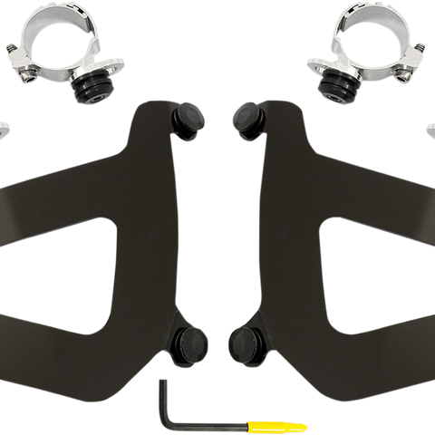 MEMPHIS SHADES Bullet Mounting Kit - XV19 - Black MEB2010 - Team Dream Rides