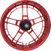 Arlen Ness Flatline Rear Rim, Red Finish, Part Number 330-054