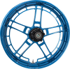 Arlen Ness Flatline Front Rim, Blue, Part Number 330-047