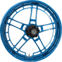 Arlen Ness Flatline Front Rim, Blue, Part Number 330-047