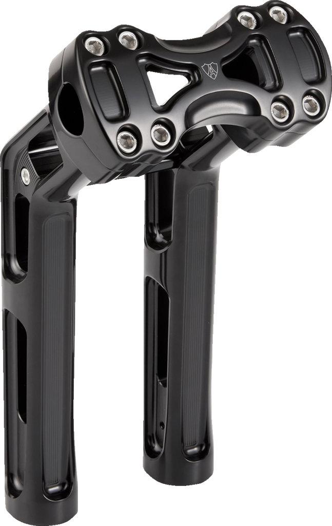 Arlen Ness Wayback Handlebar Risers, Black – Part Number 520-063