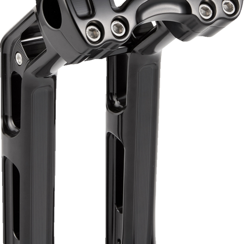 Arlen Ness Wayback Handlebar Risers, Black – Part Number 520-063