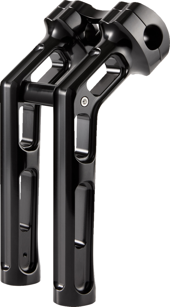 Arlen Ness Wayback Handlebar Risers, Black – Part Number 520-063