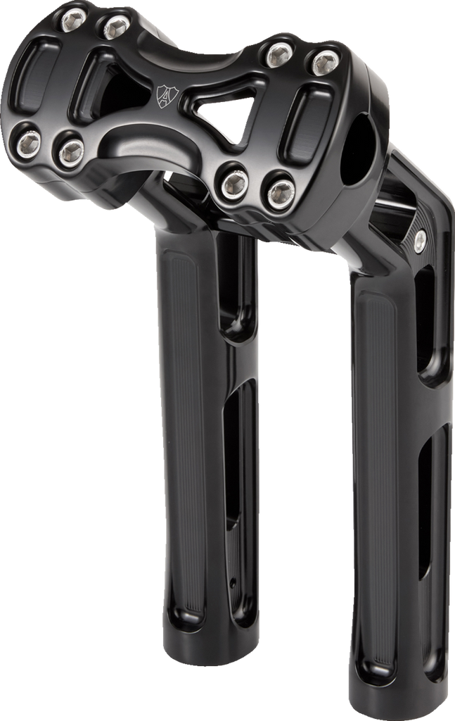 Arlen Ness Wayback Handlebar Risers, Black – Part Number 520-063