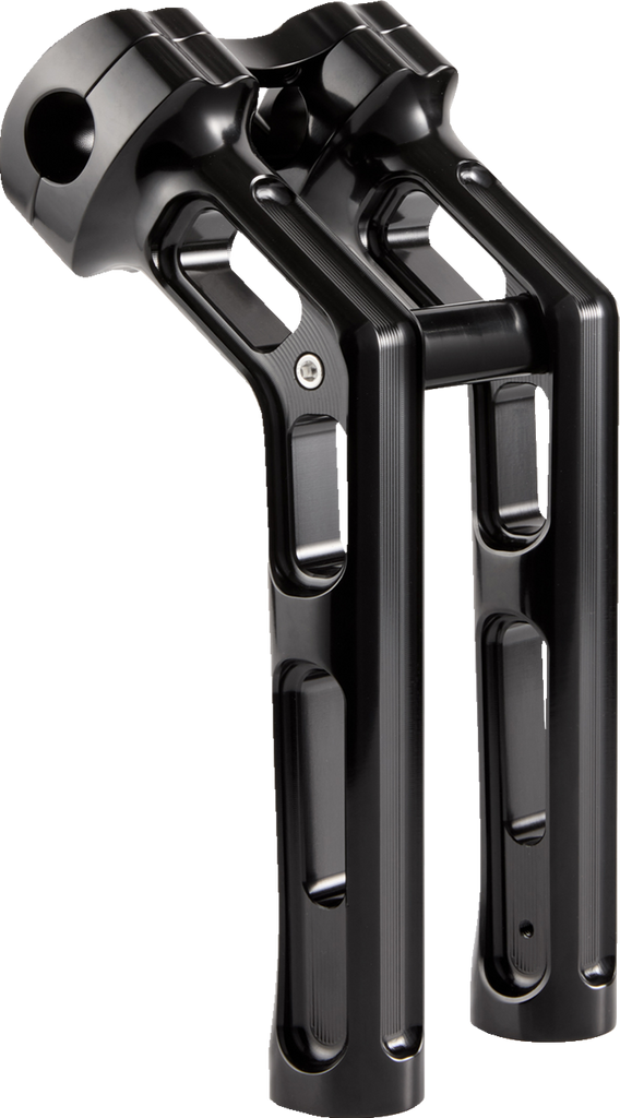 Arlen Ness Wayback Handlebar Risers, Black – Part Number 520-063