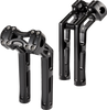 Arlen Ness Wayback Handlebar Risers, Black – Part Number 520-063