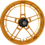 Arlen Ness Flatline Front Rim, Gold, Part Number 330-052