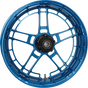 Arlen Ness Flatline Rear Rim, Blue, Part Number 330-046