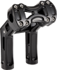 Arlen Ness Wayback Black Billet Handlebar Risers, Part 520-064