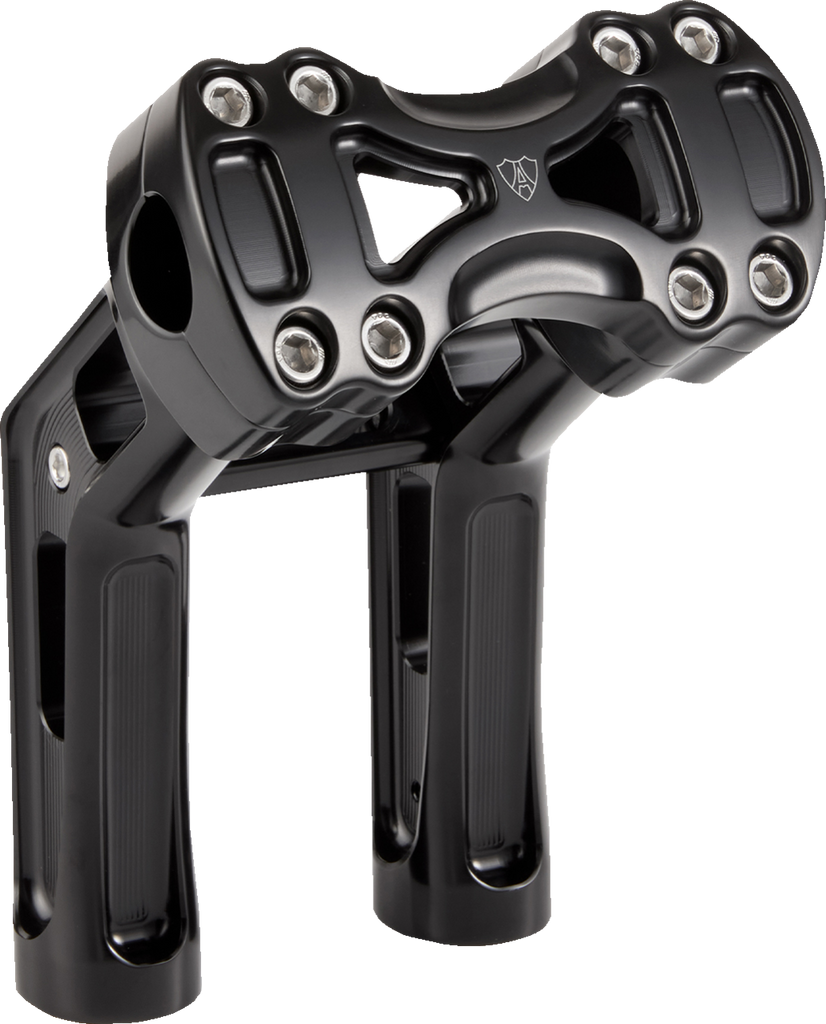 Arlen Ness Wayback Black Billet Handlebar Risers, Part 520-064