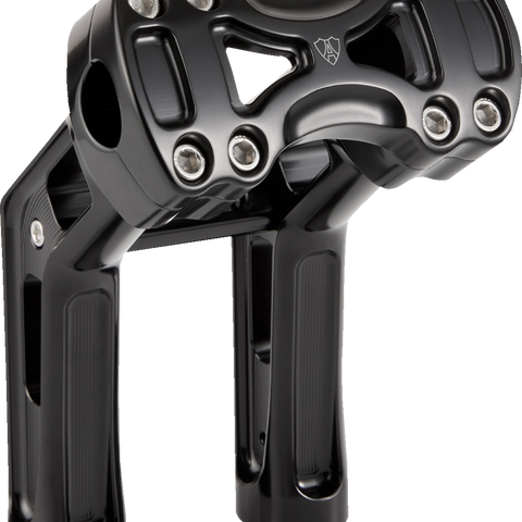 Arlen Ness Wayback Black Billet Handlebar Risers, Part 520-064