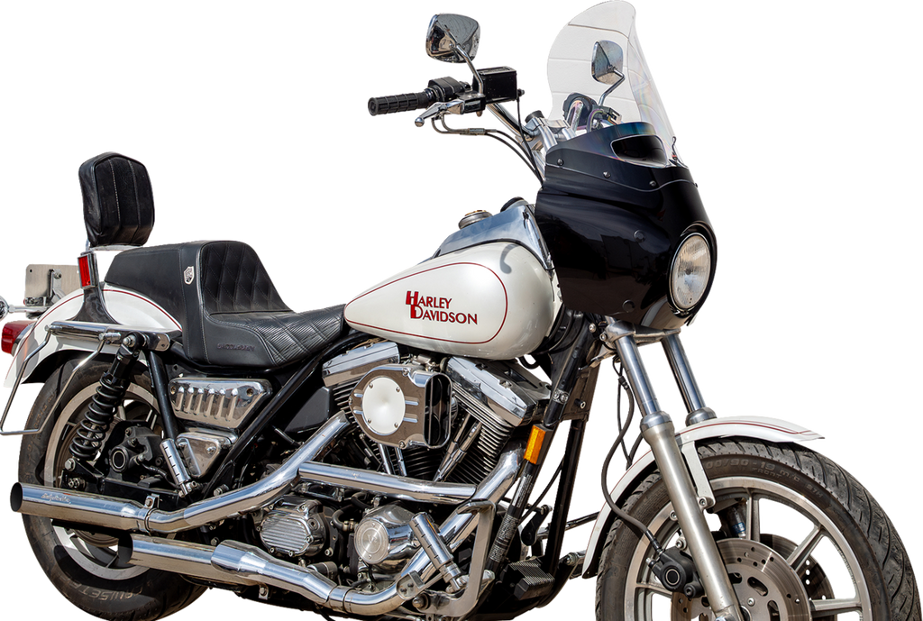 KLOCK WERKS Flare® Windshield - Road Warrior Fairing - 15" - Clear KWW-06-0613-C