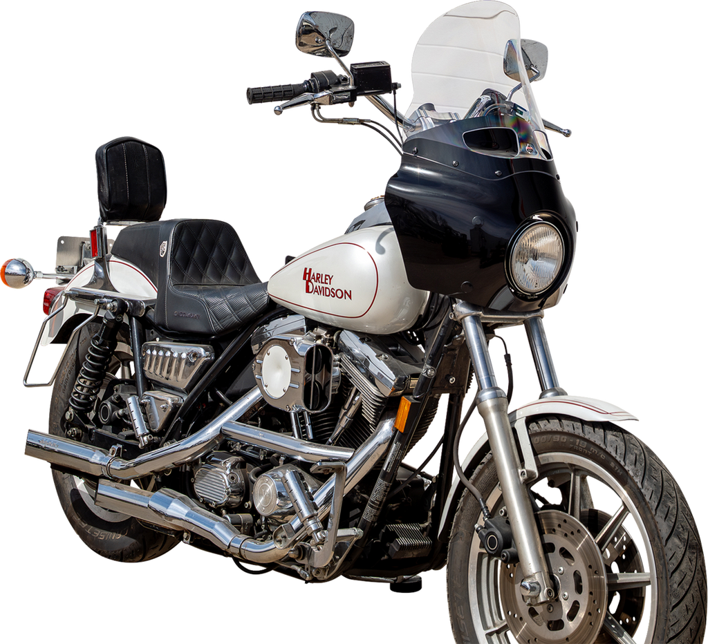 KLOCK WERKS Flare® Windshield - Road Warrior Fairing - 15" - Clear KWW-06-0613-C