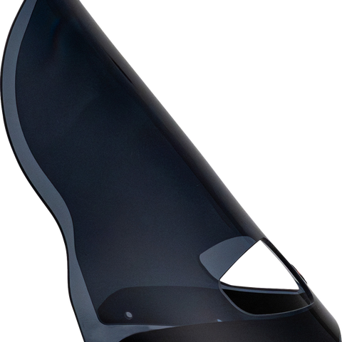 Klock Werks Flare Windshield for Road Warrior Fairing, Dark Smoke - KWW-06-0613-DS