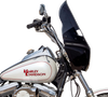 Klock Werks Flare Windshield for Road Warrior Fairing, Dark Smoke - KWW-06-0613-DS