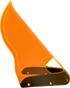 KLOCK WERKS Ice Flare® Windshield for Road Warrior Fairing, Orange Ice, KWW-06-0615
