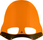KLOCK WERKS Ice Flare® Windshield for Road Warrior Fairing, Orange Ice, KWW-06-0615