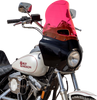 Klock Werks Ice Flare® Windshield for Road Warrior Fairing, Pink Ice, KWW-06-0614