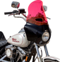 Klock Werks Ice Flare® Windshield for Road Warrior Fairing, Pink Ice, KWW-06-0614