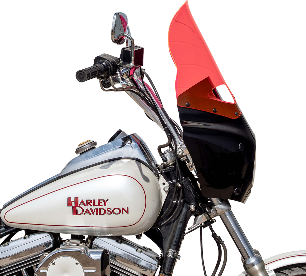 Klock Werks Ice Flare® Windshield for Road Warrior Fairing, Pink Ice, KWW-06-0614