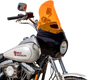 KLOCK WERKS Ice Flare® Windshield for Road Warrior Fairing, Orange Ice, KWW-06-0615