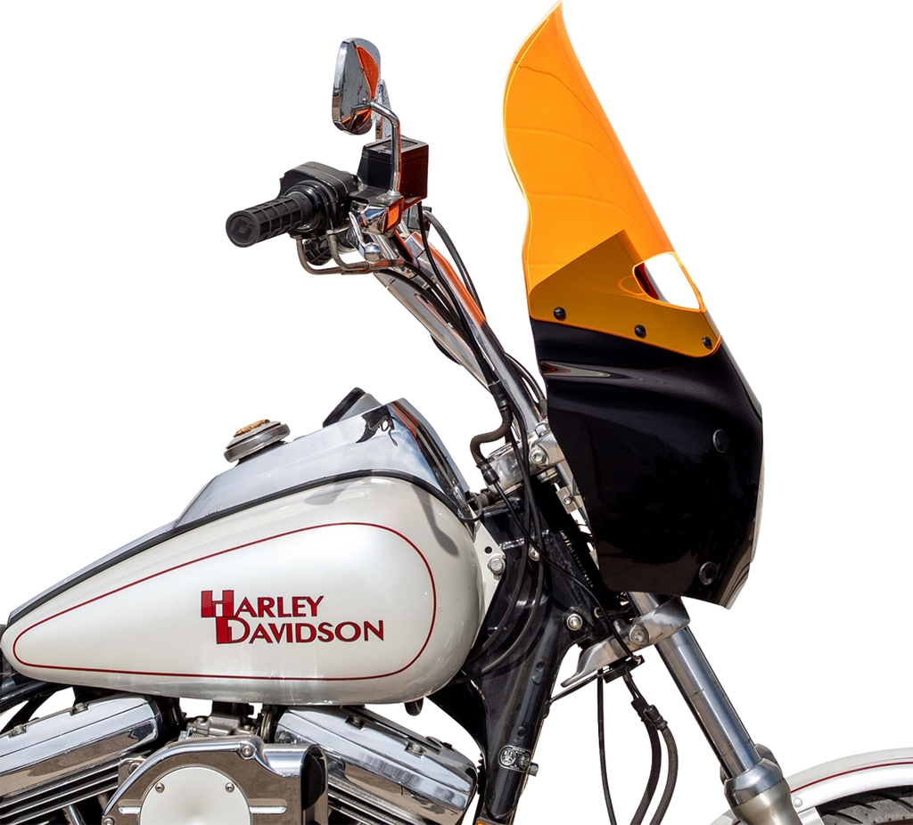 KLOCK WERKS Ice Flare® Windshield for Road Warrior Fairing, Orange Ice, KWW-06-0615