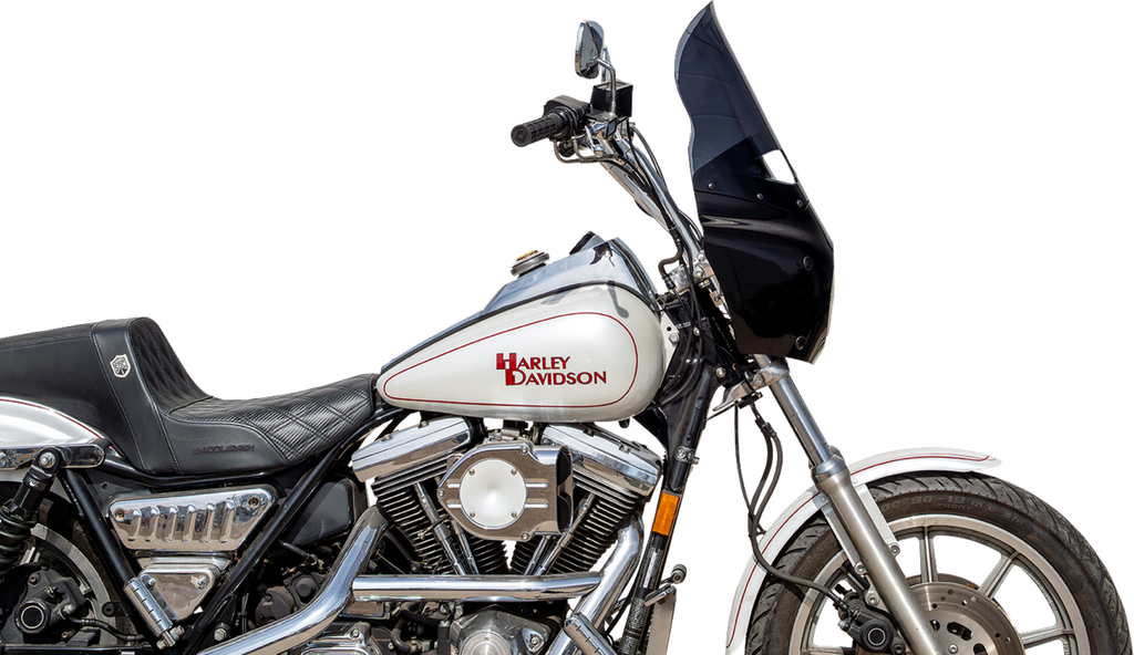 Klock Werks Flare Windshield for Road Warrior Fairing, Dark Smoke - KWW-06-0613-DS