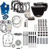 S&S Cycle Power Pack 550G Oil Cooled Kit with Wrinkle Black Finish - Part #310-1059D