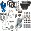 S&S Cycle Power Pack 550G for M8 114/117 Inch Engines with Water Cooling, Wrinkle Black Finish
