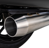 Vance & Hines 27347 Gaslighter 2-into-1 Exhaust System for M8 Touring Bikes - Brushed Finish