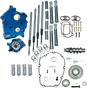 S&S Cycle Cam Chest Kit for M8 Models with VVT - Water Cooled Gear Drive System with 475 Cam - Chrome Pushrod Tubes, Part No. 310-1002B